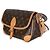 Louis Vuitton Black Monogram Canvas Diane PM - vue 3