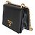 Prada Black Saffiano Logo Chain Flap Bag - view 3