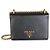 Prada Black Saffiano Logo Chain Flap Bag - view 8