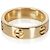 Anello Cartier Love in oro giallo - vista 3