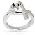 Anello Tiffany & Co. Paloma Picasso Loving Heart in argento sterling - vista 3