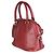 Dionysus Borsa a tracolla mini dome Gucci in pelle Microguccissima rossa - vista 3