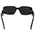 Prada Black Acetate Symbole Sunglasses SPR 17W - view 2