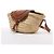 Chloé Borsa a tracolla Chloe Marcie Small in rafia x pelle Beige × Brown - vista 2