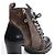 Botines Louis Vuitton Star Trail Monogram & Leather en Brown x Black MA0159, Talla EU 38 - vista 8