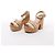 Sandali Jimmy Choo Deven in pelle x tessuto, Beige, Taglia EU 37 - vista 5