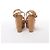Sandali Jimmy Choo Deven in pelle x tessuto, Beige, Taglia EU 37 - vista 7