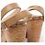 Sandali Jimmy Choo Deven in pelle x tessuto, Beige, Taglia EU 37 - vista 8