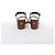 Sandali Chanel Coco Mark in pelle con cinturino a catena Marrone x Nero, Taglia EU 36.5 - vista 8