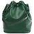 Borsa a tracolla Louis Vuitton Noe in pelle Epi Verde M44004