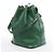 Borsa a tracolla Louis Vuitton Noe in pelle Epi Verde M44004 - vista 3
