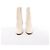 Botas de piel Valentino Garavani Rock Studs en Ivory, Talla EU 37 - vista 3