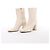 Botas de piel Valentino Garavani Rock Studs en Ivory, Talla EU 37 - vista 4