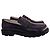 Loewe Leder-Loafer in Lila - Ansicht 3