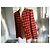 Autre Marque ATIAN Orange and Black Houndstooth Wool Short Jacket - view 3