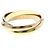 Anillo Cartier Trinity - vista 4