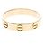 Anillo Cartier Mini Love en oro rosa - vista 3