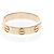 Anillo Cartier Mini Love en oro rosa - vista 4