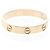 Anello Cartier Mini Love Band in oro rosa - vista 2