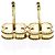 Van Cleef & Arpels Sweet Alhambra Onyx Gold Ohrstecker - Ansicht 3