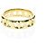 Autre Marque Anello Tiffany T True Wide in oro giallo