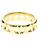 Autre Marque Anello Tiffany T True Wide in oro giallo - vista 3