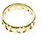 Autre Marque Anello Tiffany T True Wide in oro giallo - vista 9