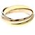Cartier Trinity Ring aus Weiß-, Gelb- und Roségold - Ansicht 4