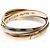 Cartier Trinity Ring aus Weiß-, Gelb- und Roségold - Ansicht 8