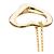 Autre Marque Collar Tiffany Open Heart en oro rosa - vista 6