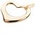Autre Marque Collar Tiffany Open Heart en oro rosa - vista 7