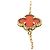 Pulsera Sweet Alhambra Van Cleef & Arpels en Oro Rosa - vista 3