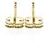 Van Cleef & Arpels Sweet Alhambra Onyx Gelbgold Ohrstecker - Ansicht 4