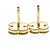 Van Cleef & Arpels Sweet Alhambra Onyx Gelbgold Ohrstecker - Ansicht 5