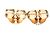 Autre Marque Tiffany Kiss Ohrringe in Roségold - Ansicht 6