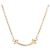 Autre Marque Colar Tiffany T Smile Micro Size em ouro rosa