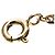 Autre Marque Colar Tiffany T Smile Micro Size em ouro rosa - vista 11