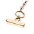 Autre Marque Colar Tiffany T Smile Micro Size em ouro rosa - vista 7