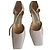 Autre Marque Moda di Fausto weiße Leder-Pumps