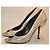Gianni Versace Gold-Weiße Leder Pumps - Ansicht 2