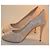Giuseppe Zanotti Décolleté in Pizzo Beige - vista 2