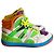 Gucci Basket Mehrfarbige Leder High-Top Sneaker