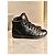 Prada Sneaker alte in pelle nera - vista 2