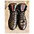 Prada Sneaker alte in pelle nera - vista 3