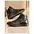 Prada Sneaker alte in pelle nera - vista 7
