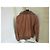 Autre Marque Talking French Brown Leather Bomber Jacket - view 11