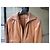 Autre Marque Talking French Brown Leather Bomber Jacket - view 5