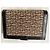 Pierre Balmain Clutch em lona monogramada e couro castanho - vista 2