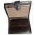 Pierre Balmain Clutch em lona monogramada e couro castanho - vista 5
