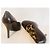 Dolce & Gabbana Braune Leder-Pumps mit Leopardenprint - Ansicht 4